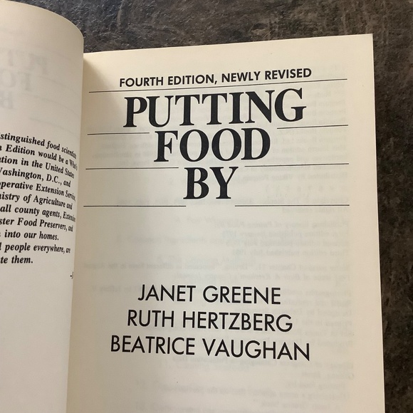 Vintage Putting Food By Book - Picture 5 of 13